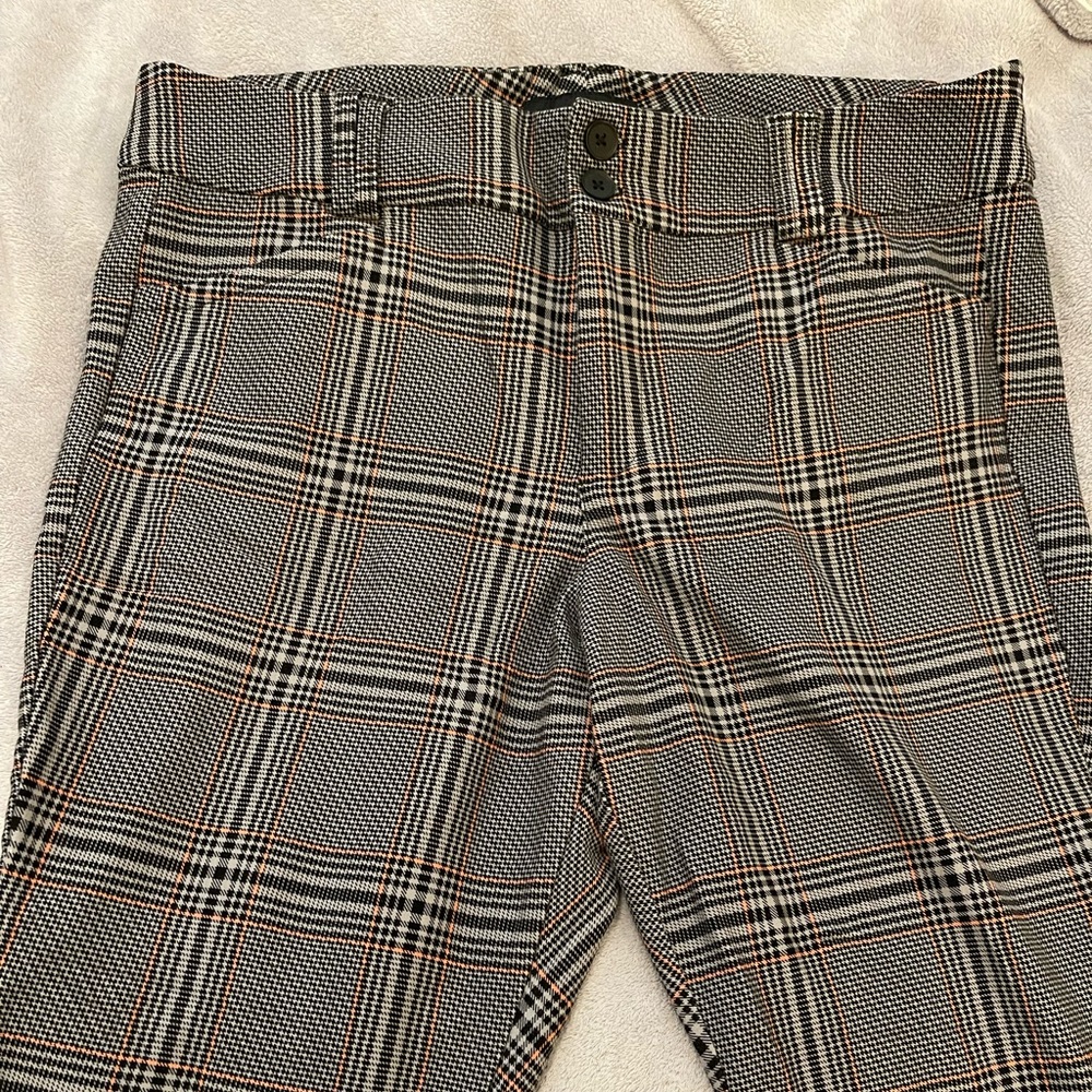 Torrid plaid flare, leg, work pants. Size 22.